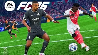FC 26 - AS Monaco  vs Juventus - Ligue des Champions UEFA 2026 | PS5 4K