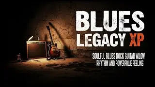 Soulful Blues Rock Guitar with Slow Rhythm and Powerful Feeling