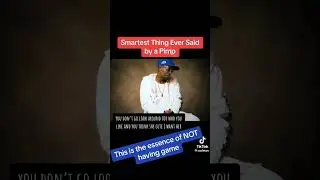 pimp gives game 🎮 #entertainment #hiphopartist