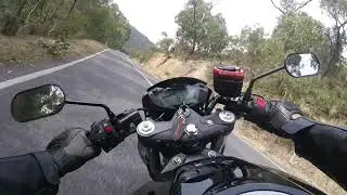 Mt Victory road, Grampians - SV650x