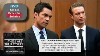 SVU: Marcia Cross kills Robert Vaughn with Viagra