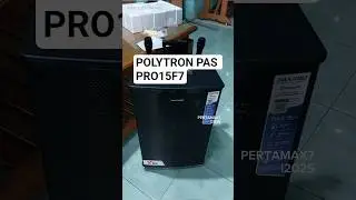 SPEAKER BLUETOOTH PORTABLE POLYTRON PAS PRO15F7 DUAL POWER #PERTAMAX7 #speakerbluetooth #POLYTRON