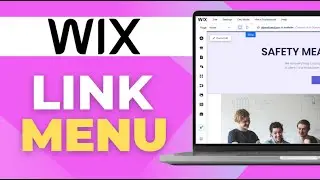 Как связать меню с разделом на сайте Wix
