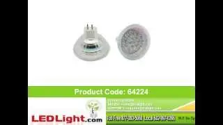 MR16 18 LED Bulb 12V AC/DC Lens GX4.0 Product Code: 64224