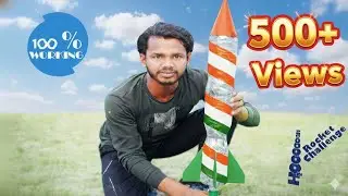 Making Super size Big Bottle Rocket in Hindi  l #experimentsharkindia
