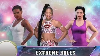 WWE MultiVerse 4K - Biancia Belair vs. Babs Wingo vs. Mildred Burke
