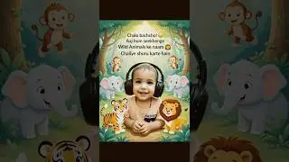 Wild Animals Names 🦁 | बच्चों के लिए जानवरों के नाम | Animation #Shorts