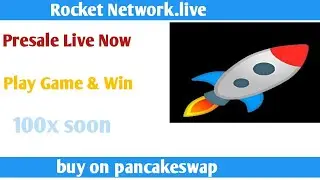 New project 2021 ROCKET  NETWORK.live make money online