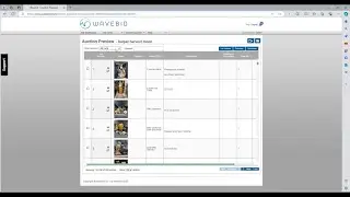 Wavebid Dashboard Preview & Edit Training Video