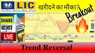 Life Insurance Corporation (LIC)Share Technical Analysis: Next Target Levels.#swingtradingstocks