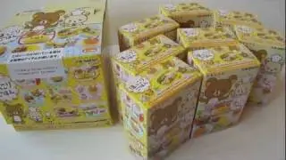 Rilakkuma Relaxing Meals Full Re-Ment Set