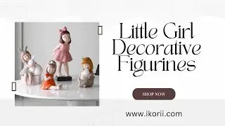 Little Girl Decorative Figurines