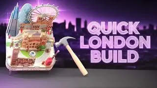 Strolling Through London Quick Wooden Model Build (8+) Big Ben-Music & Movement! Part 1 Step-by-Step