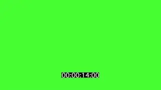 30 Second Timer (green screen)
