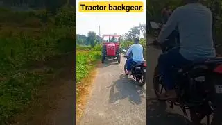 Tractor backgear stunt 💥🔥🚜 #shorts #shortsvideo #tractor #tractorvideo #tractorlover #tractorstunt