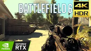 Next-Gen Combat on Eastwood | Battlefield 6 Breakthrough in 4K HDR on RTX 5090