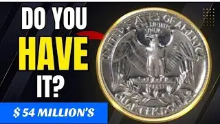 Top 5  Most Valuable U.S. Quarters - Rare Quarter Dollar Coins Worth Big Money!