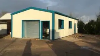 Industrial Steel Framed Building by Sharp and Strong Ltd
