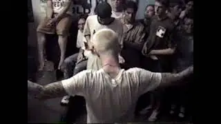 Converge playing somewhere in the mid 1990s (NC maybe?)