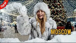 🔥NEW YEAR 2026 IN MOSCOW RIGHT NOW! People from all over the world are here _ 4K