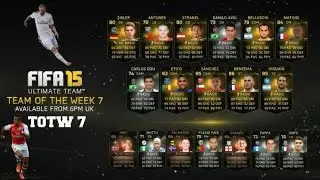 FUT 15 TOTW 7 Ft IF Sanchez, Benzema & Eto'o