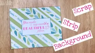 Scrap Strip Background