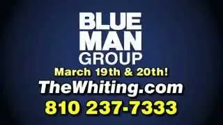 Blue Man Group at The Whiting