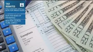 When will Georgia surplus tax rebate payments go out?