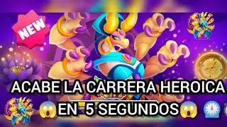 ACABE LA CARRERA HEROICA NOBLE DRAG&Oacute;N DESTINO  EN 5 SEGUNDOS  DRAG&Oacute;N CITY