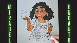 Color 🎨 Mirabel Madrigal - Encanto #drawing #coloring #encanto #disney