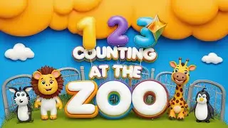Counting at the Zoo 🦁 | Numbers Song 1&ndash;10 for Kids & Toddlers