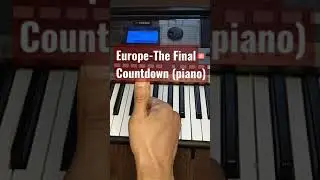 Это может сыграть каждый Europe на пианино#shorts