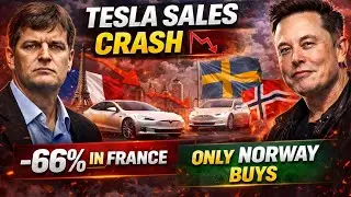 TSLA Winning In Norway Amid Plunging Sales Across Europe