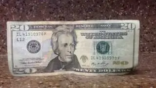 Burning a Twenty Dollar Bill on Fire - Science Experiment