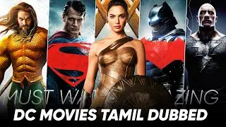 Top 10 Best DC Movies Tamil Dubbed | Best DC Movies Tamil | Hifi Hollywood #dcmovies