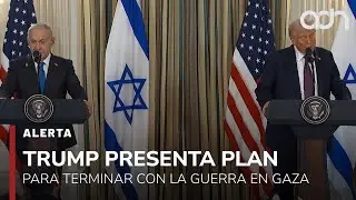 🚨&iexcl;&Uacute;ltima Hora!  Donald Trump presenta plan para terminar con la guerra en Gaza