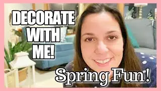 DECORATE WITH ME! Spring Lantern Decor Using What You Have!
