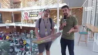 SHAKA 2024 Fran&ccedil;ois de l'entreprise TRASHBOARD skates en carton et a&eacute;ronautique x Julien