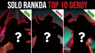 Solo Rank Uchun Top 10 Geroy ! | Mobile Legends Uzbekistan