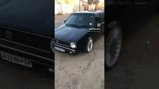 Bagged golf mk1 #rabbit #vw #stance #bagged