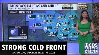 Strong Cold Front. #ChiksClips - Saturday, December 27th, 2025