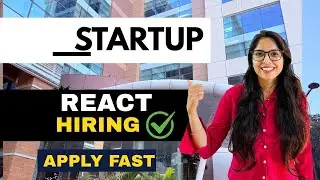 Startup React Developer Hiring 🚀 Freshers & Experienced | Apply Now 2026