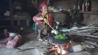 Organic green vegetables || Village lifestyle