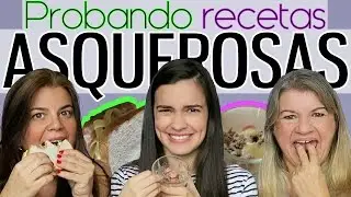 Probando recetas ASQUEROSAS de mi infancia | Mariana Clavel