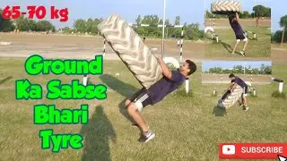Heavy Tyre Workout , Tyre lifting  technique, workout with tyre.