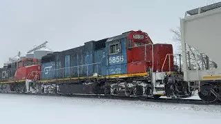 CN Flint Subdivision Trains - February 2025