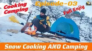 gulmarg snowfall today | Snow camping and cooking |snowfall in gulmarg today |