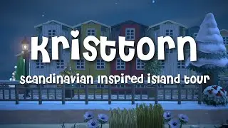 Scandinavian Inspired Winter Island Tour ☃️ | Animal Crossing New Horizons (No Commentary)