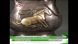 Shaanxi news - Rare relics forbidden from exhibition outside of China