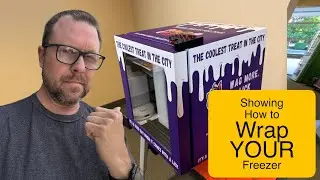 Wrap Your Freezer with CUSTOM Print Vinyl in Minutes!